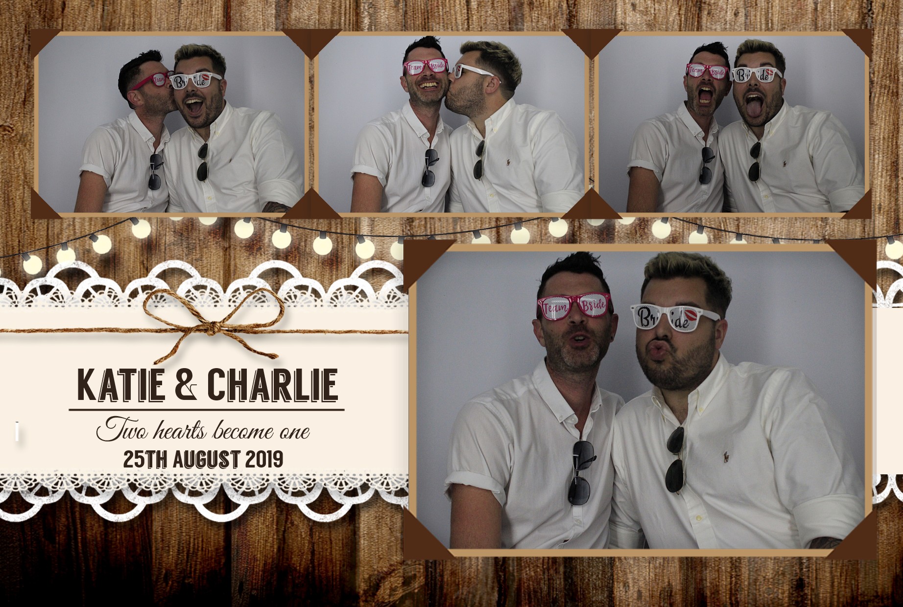 Katie & Charlie's Wedding | View more photos from the event at gallery.myphotoboothexperience.co.uk/u/MyPhotoBoothExperienceLtd/Katie-Charlies-Wedding